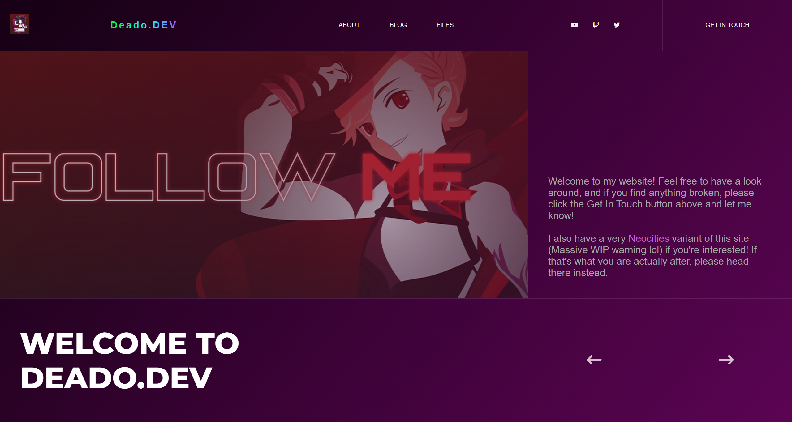 Main Page Finished